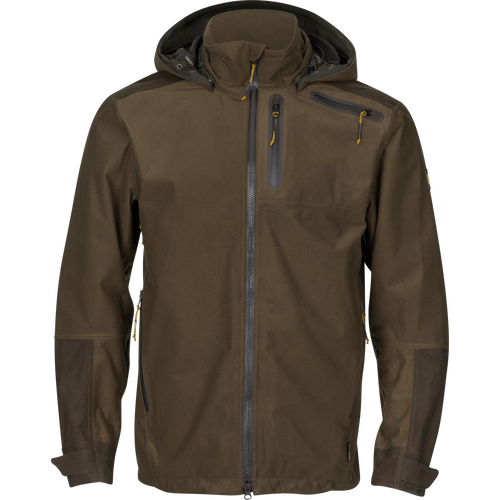 Härkila Forest Hunter GTX Jacket, hunting green/shadow brown