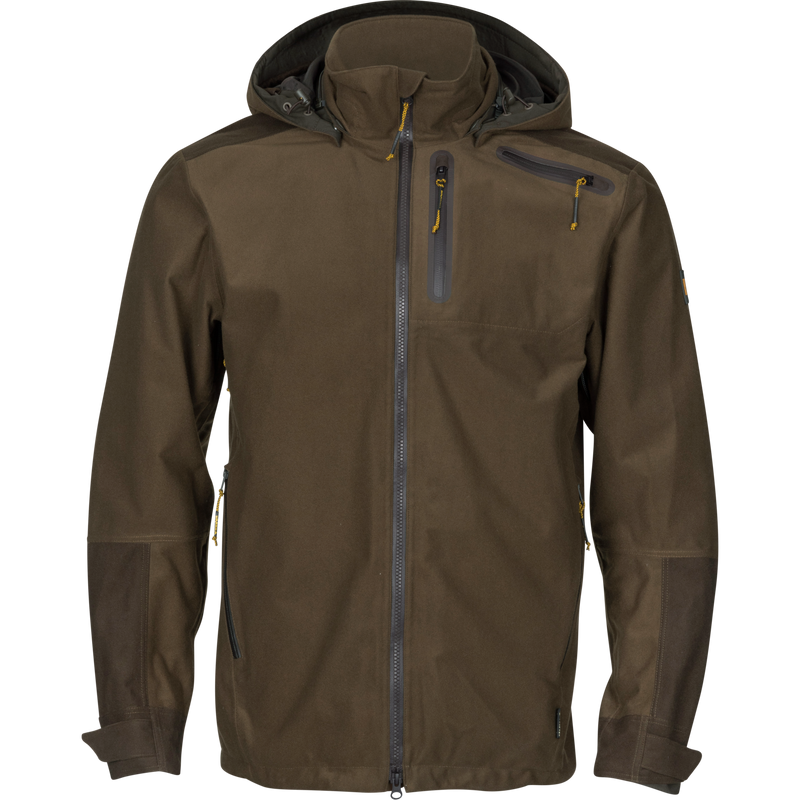 Load image into Gallery viewer, Härkila Forest Hunter GTX Jacket, hunting green/shadow brown
