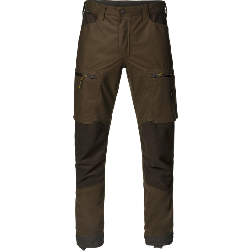 Afbeelding laden in Galerijviewer, Härkila Forest Hunter GTX Trousers, hunting green/shadow brown
