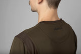Härkila Forest Hunter L/S T-Shirt, hunting green/shadow brown