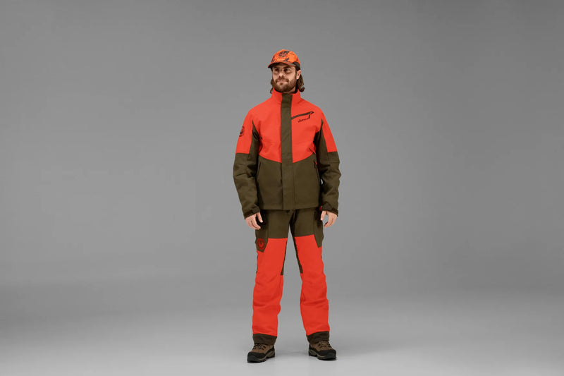 Afbeelding laden in Galerijviewer, Härkila Wildboar Pro Jacket, wildboar orange/willow green
