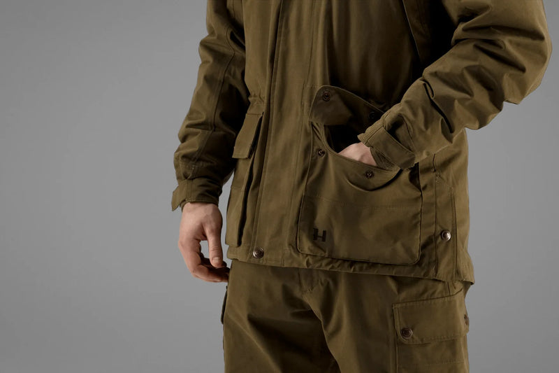 Afbeelding laden in Galerijviewer, Härkila Retrieve Jacket, warm olive
