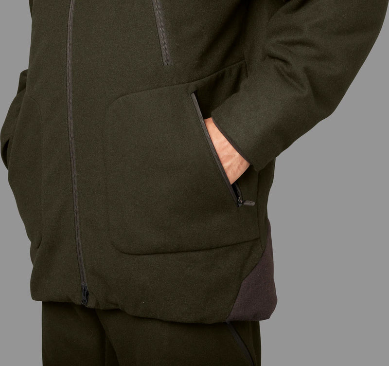 Afbeelding laden in Galerijviewer, Härkila Metso Winter Jacket, willow green/shadow brown
