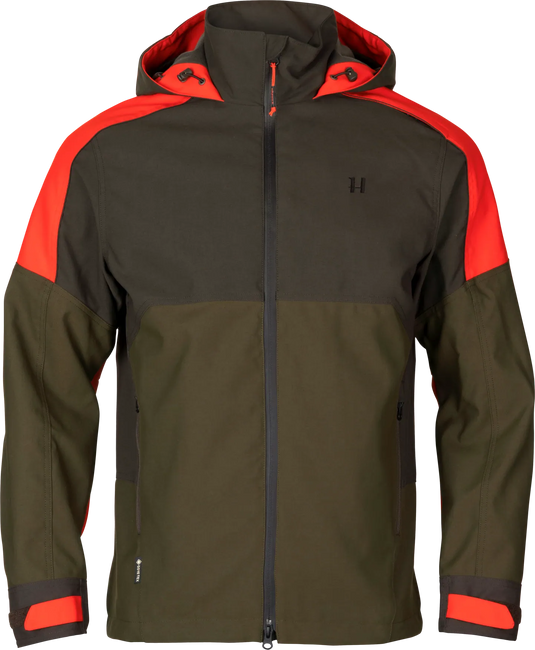 Härkila Pro Hunter Dog Keeper GTX Jacket, willow green/orange
