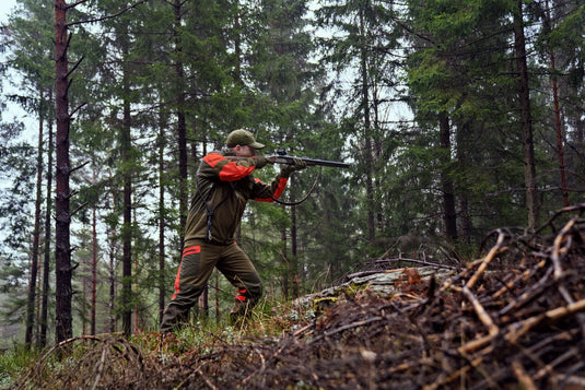 Härkila Pro Hunter Dog Keeper GTX Jacket, willow green/orange