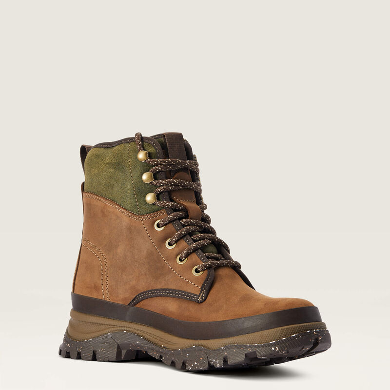Afbeelding laden in Galerijviewer, Ariat Moresby H2O, oily distressed brown/olive

