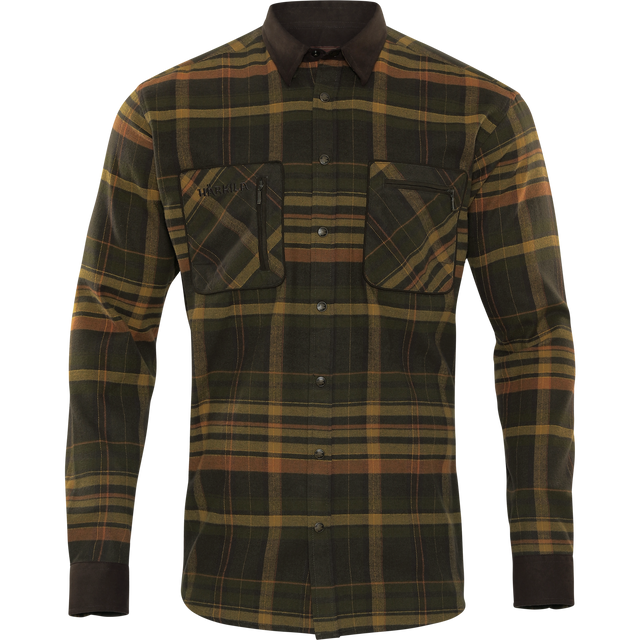 Härkila Pajala Shirt Green/Brown - Het Brabants Jachthuis