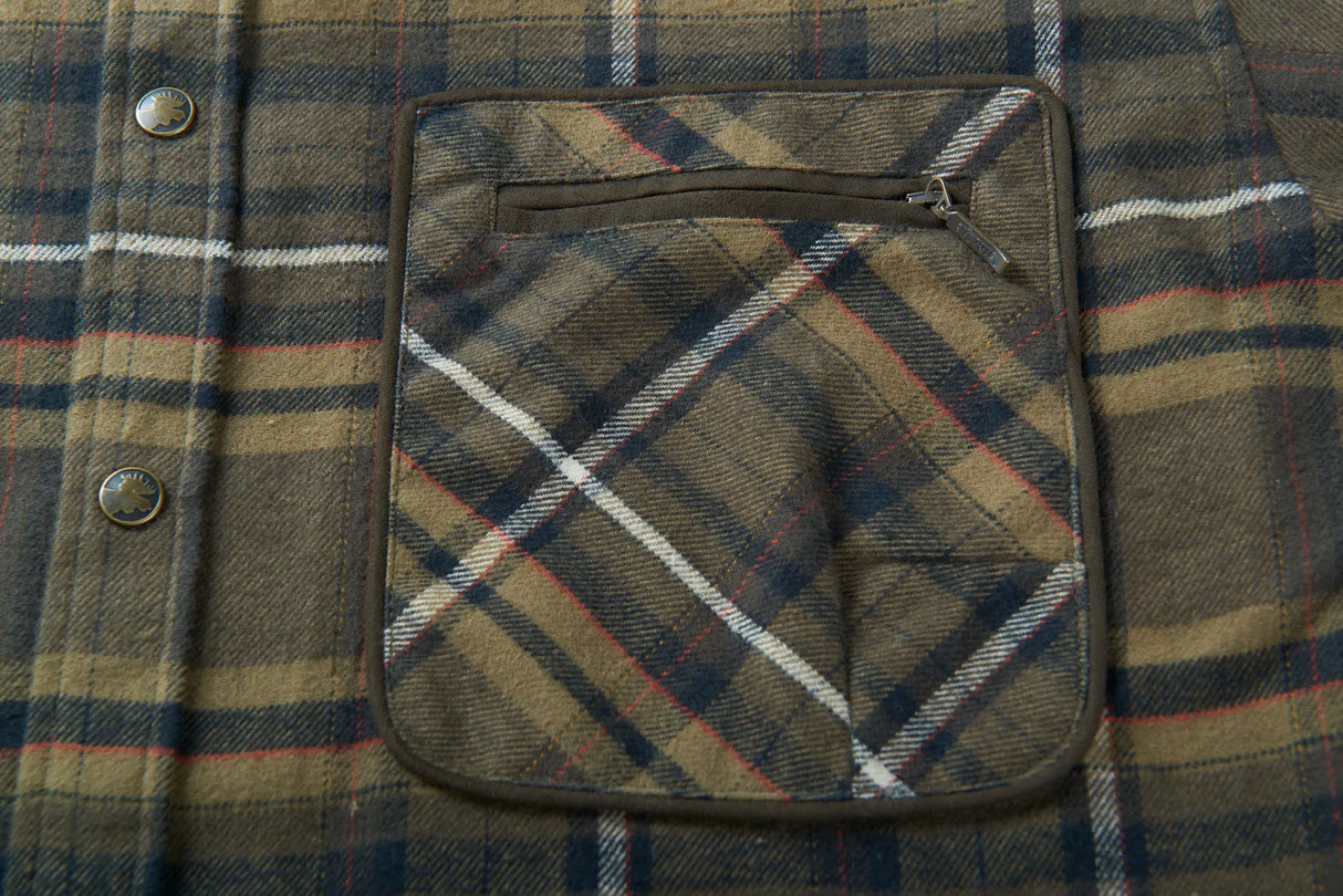 Härkila Pajala Shirt, willow green check