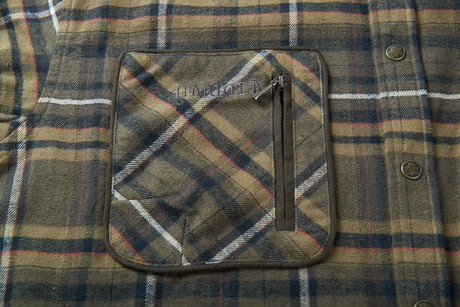 Härkila Pajala Shirt, willow green check