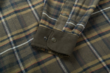 Härkila Pajala Shirt, willow green check