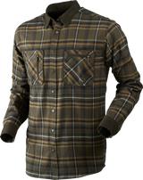 Härkila Pajala Shirt, willow green check
