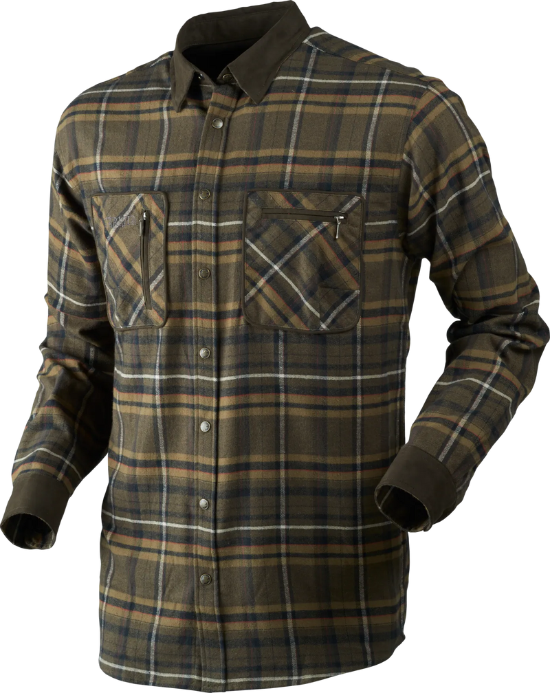 Afbeelding laden in Galerijviewer, Härkila Pajala Shirt, willow green check
