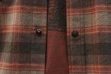 Härkila Aivak L/S Shirt, autumn orange check
