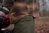 Härkila Aivak L/S Shirt, autumn orange check