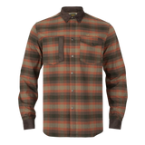 Härkila Aivak L/S Shirt, autumn orange check