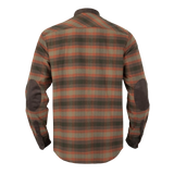 Härkila Aivak L/S Shirt, autumn orange check