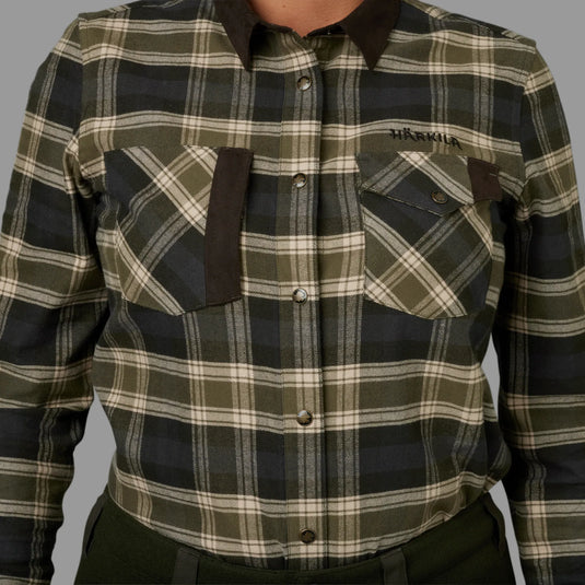 Härkila Aivak L/S Shirt Women, olive