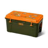 Yeti Tundra 65 koelbox, olive/king crab orange/upland birds