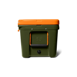 Yeti Tundra 65 koelbox, olive/king crab orange/upland birds