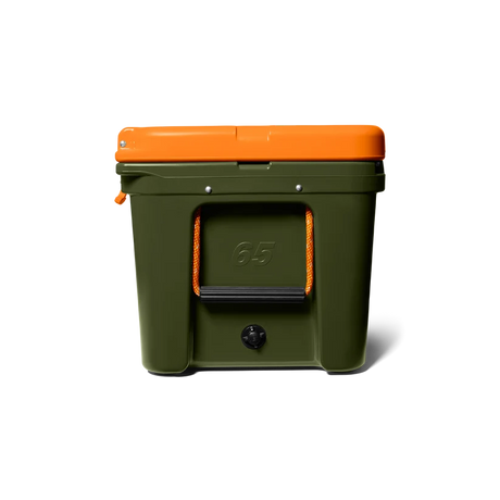 Yeti Tundra 65 koelbox, olive/king crab orange/upland birds