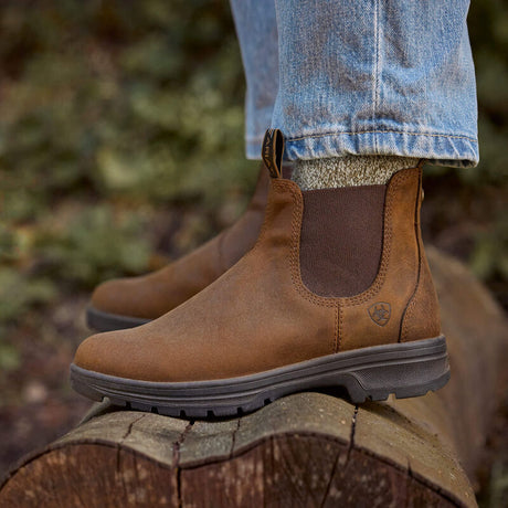 Ariat Cooper Chelsea Boot Women, distressed copper