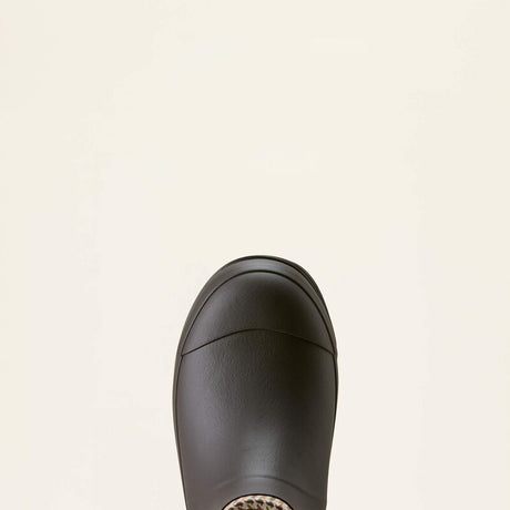 Ariat Kelmarsh Shortie, rubberen laars, chocolate/tan twill