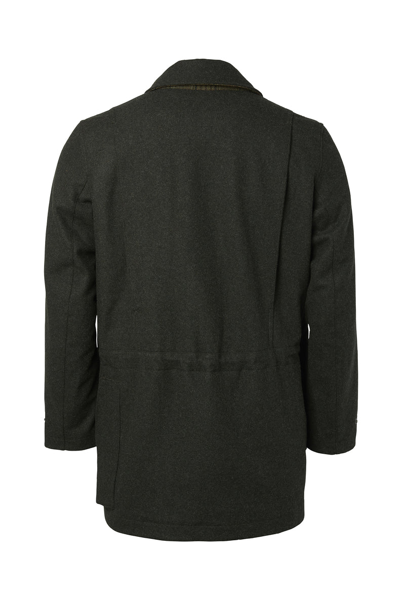 Afbeelding laden in Galerijviewer, Chevalier Burley Chevalite Wool Coat, dark green
