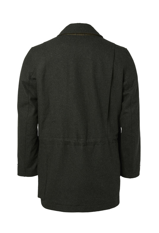 Chevalier Burley Chevalite Wool Coat, dark green