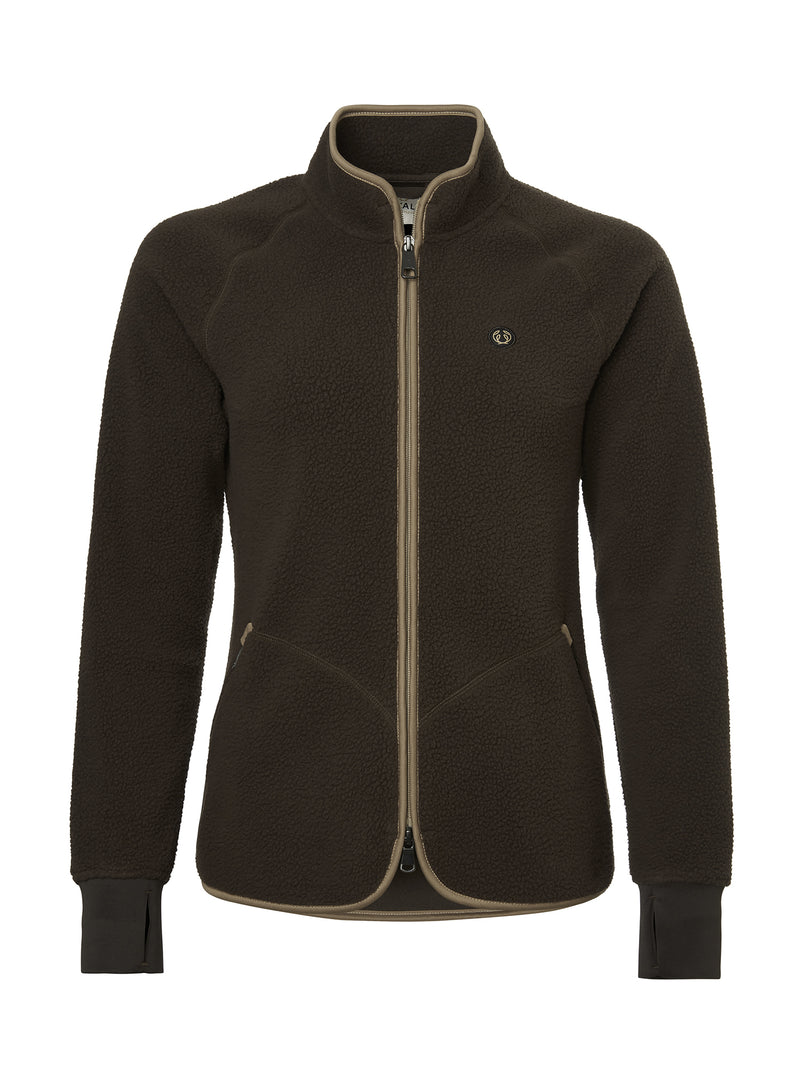 Afbeelding laden in Galerijviewer, Chevalier Pax Light Pile Jacket Women, brown

