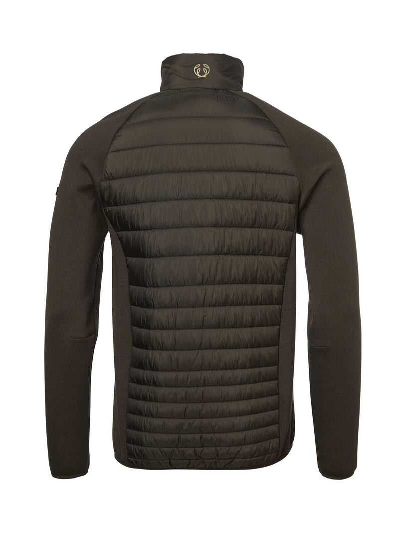 Afbeelding laden in Galerijviewer, Hunter Hybrid Jacket Men - Leather Brown
