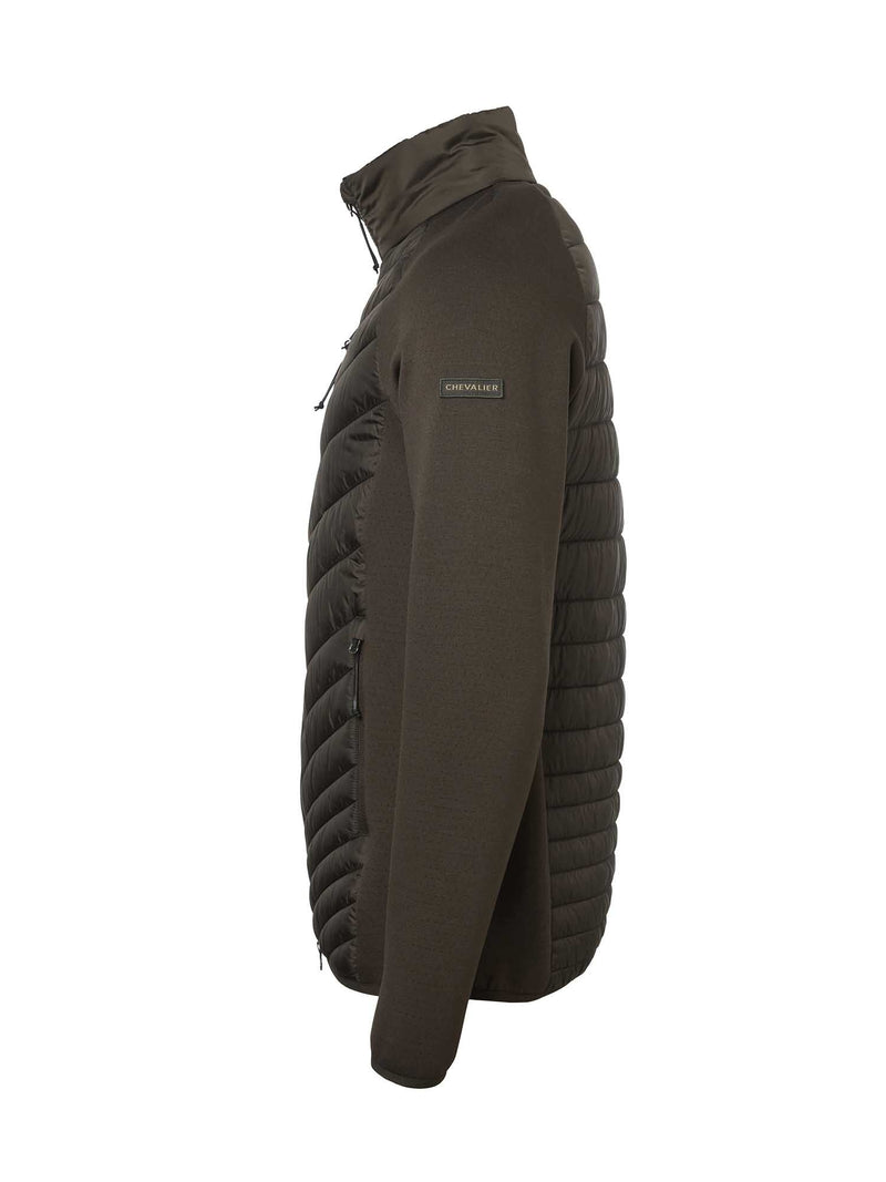 Afbeelding laden in Galerijviewer, Hunter Hybrid Jacket Men - Leather Brown
