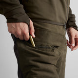 Härkila Scandinavian Trousers, willow green/deep brown