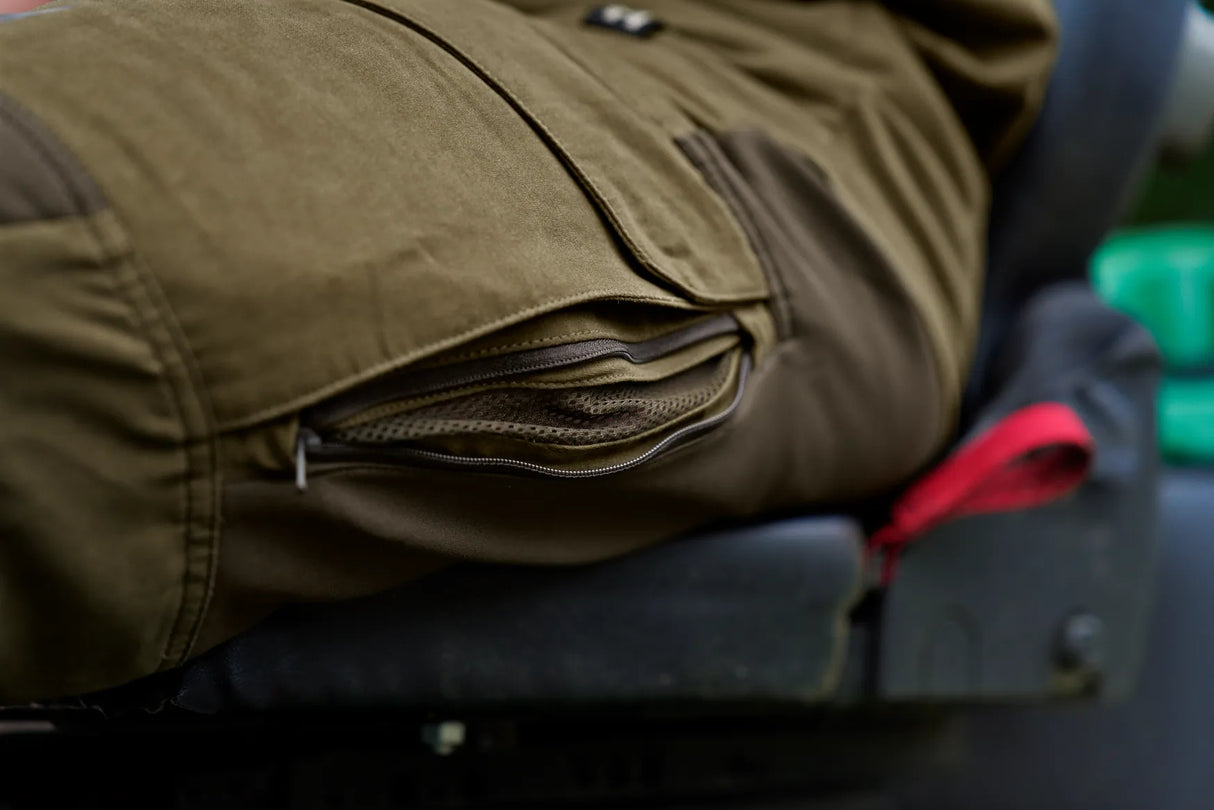 Härkila Scandinavian Trousers, dark olive/willow green