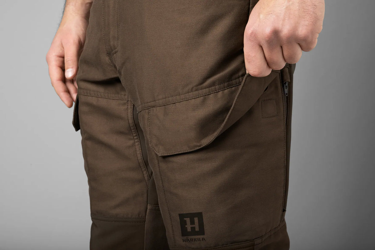 Härkila Scandinavian Trousers, slate brown/shadow brown