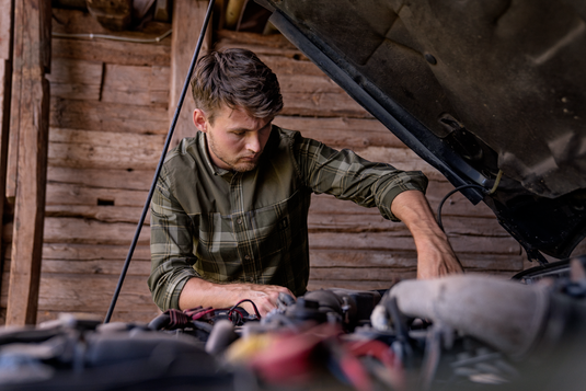 Härkila Anker LS shirt Willow Green - Het Brabants Jachthuis