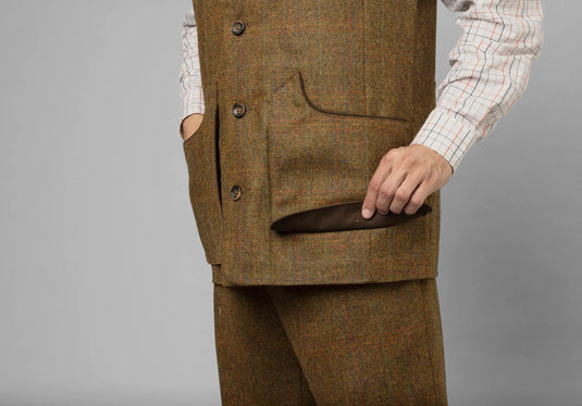 Härkila Kenmore Shooting Waistcoat, terragon brown