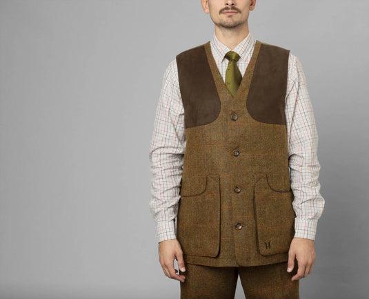 Härkila Kenmore Shooting Waistcoat, terragon brown