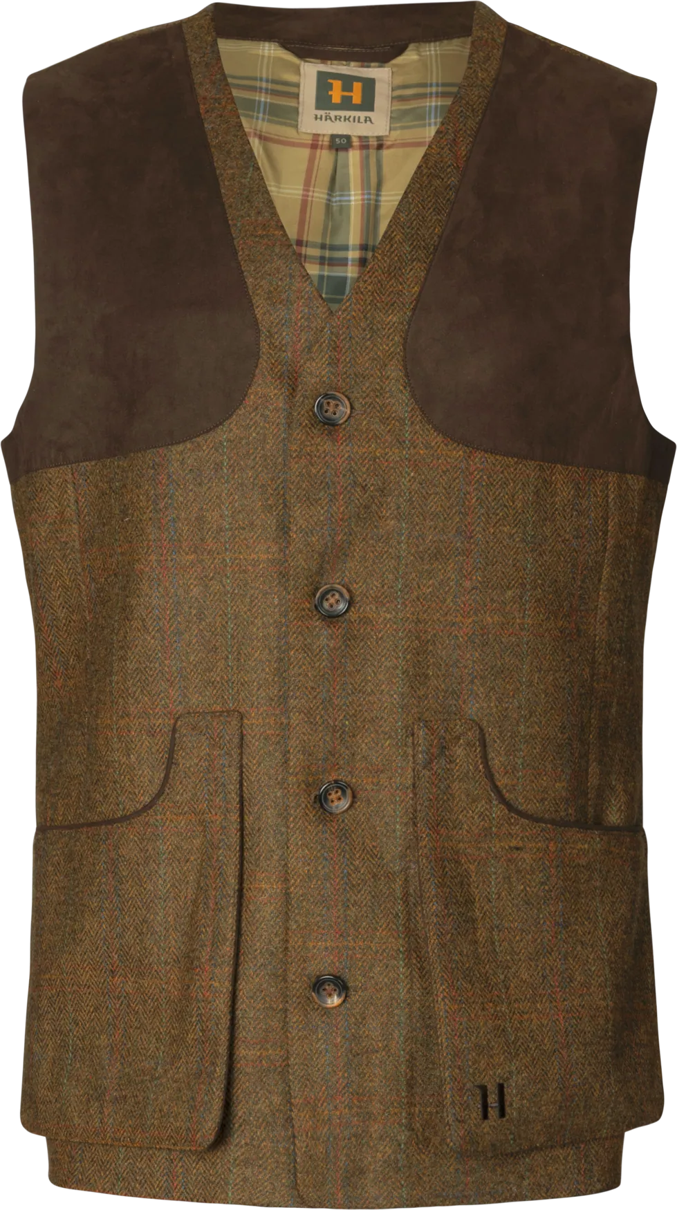 Härkila Kenmore Shooting Waistcoat, terragon brown