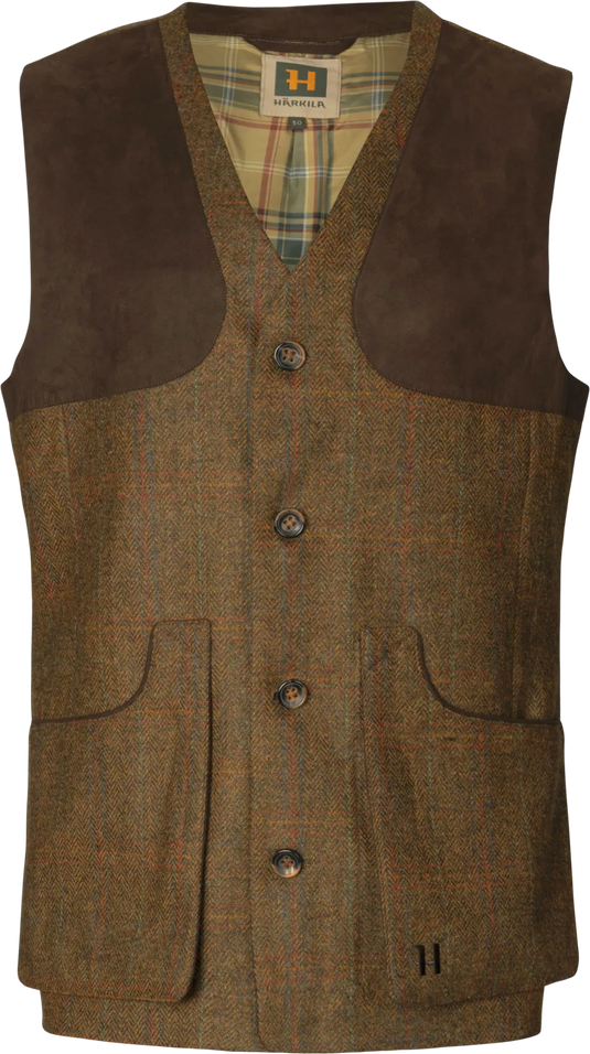 Härkila Kenmore Shooting Waistcoat, terragon brown