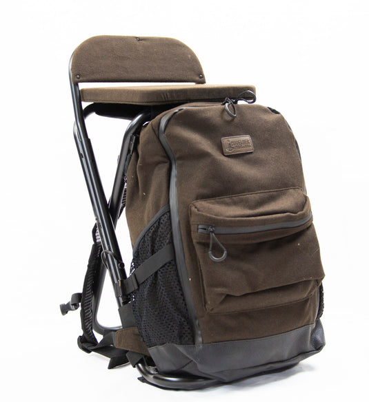 Mjoelner Hunting Roar Rugzakstoel met rugleuning, donkerbruin