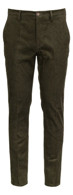 Laksen Barton Corduroy Trousers, forest