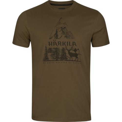 Härkila Nature S/S T-Shirt, willow green