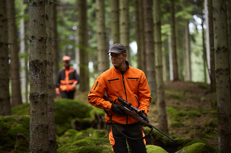 Laden Sie das Bild in Galerie -Viewer, Härkila Kamko Fleece  olive / oranje - Het Brabants Jachthuis
