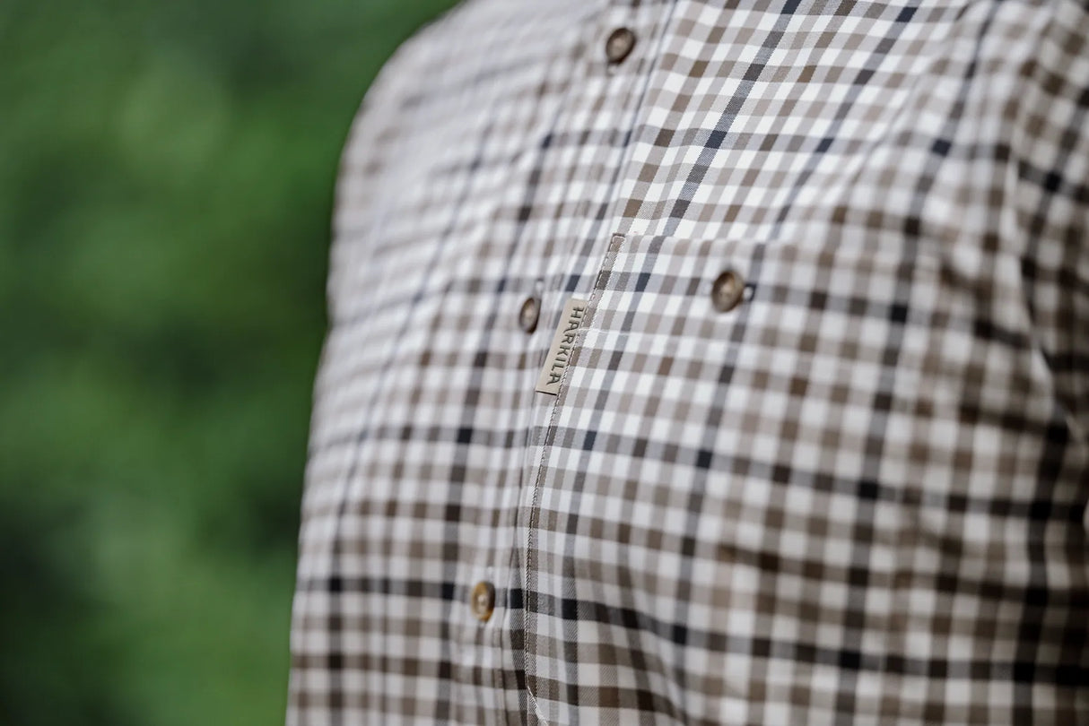 Milford shirt Blue/Beige check