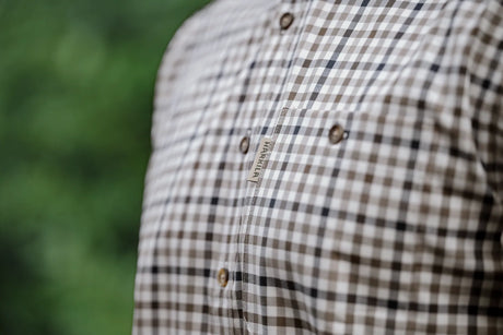 Milford shirt Blue/Beige check