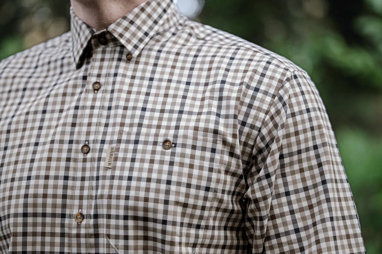 Milford shirt Blue/Beige check