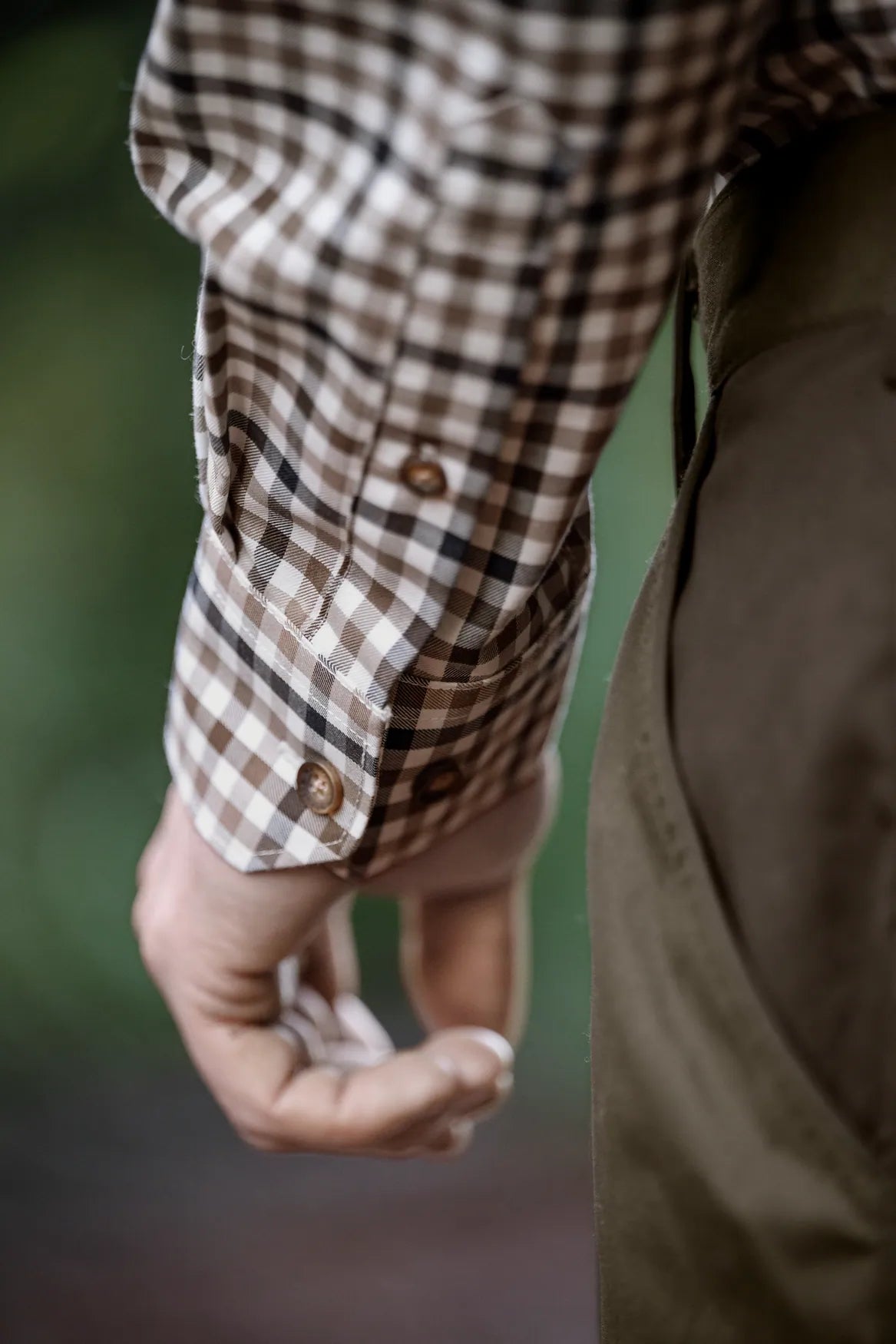 Milford shirt Blue/Beige check