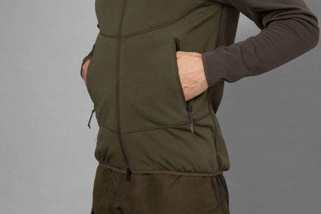 Härkila Olaf Fleece Jacket, willow green/shadow grey