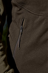 Härkila Olaf Fleece Jacket, shadow brown/forest night