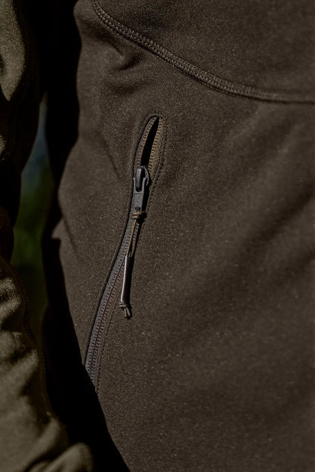 Härkila Olaf Fleece Jacket, shadow brown/forest night